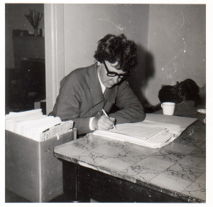 Figure 2 Jean Blackburn working on the SA Karmel inquiry, 1969. Photo courtesy Susan Blackburn.