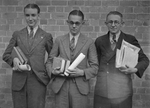 The top performers in public examinations, Canterbury Boys High School, NSW. 1935