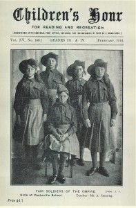 South Australia's pioneering school magazine, Children's Hour, 1889, but this edition 1916.